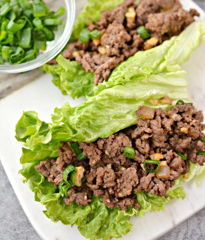 Chicken Lettuce Wrap